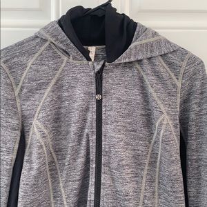 Lululemon heather grey jacket size 8